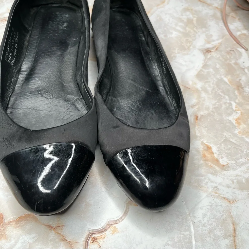 Jeffrey CAMPBELL Becca Ballet Flats - Becca Black Embellished Flats 8.5